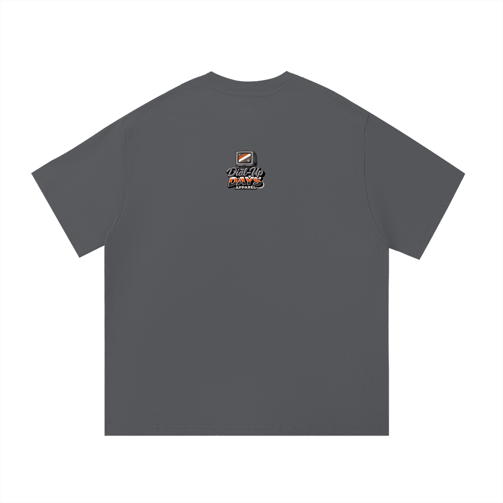 Gray t-shirt with 'RAREBREED' logo on the back against a white background